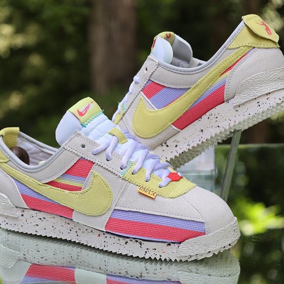 Nike Cortez Union LA Lemon Frost Men's Size 9 - Picture 3 of 13